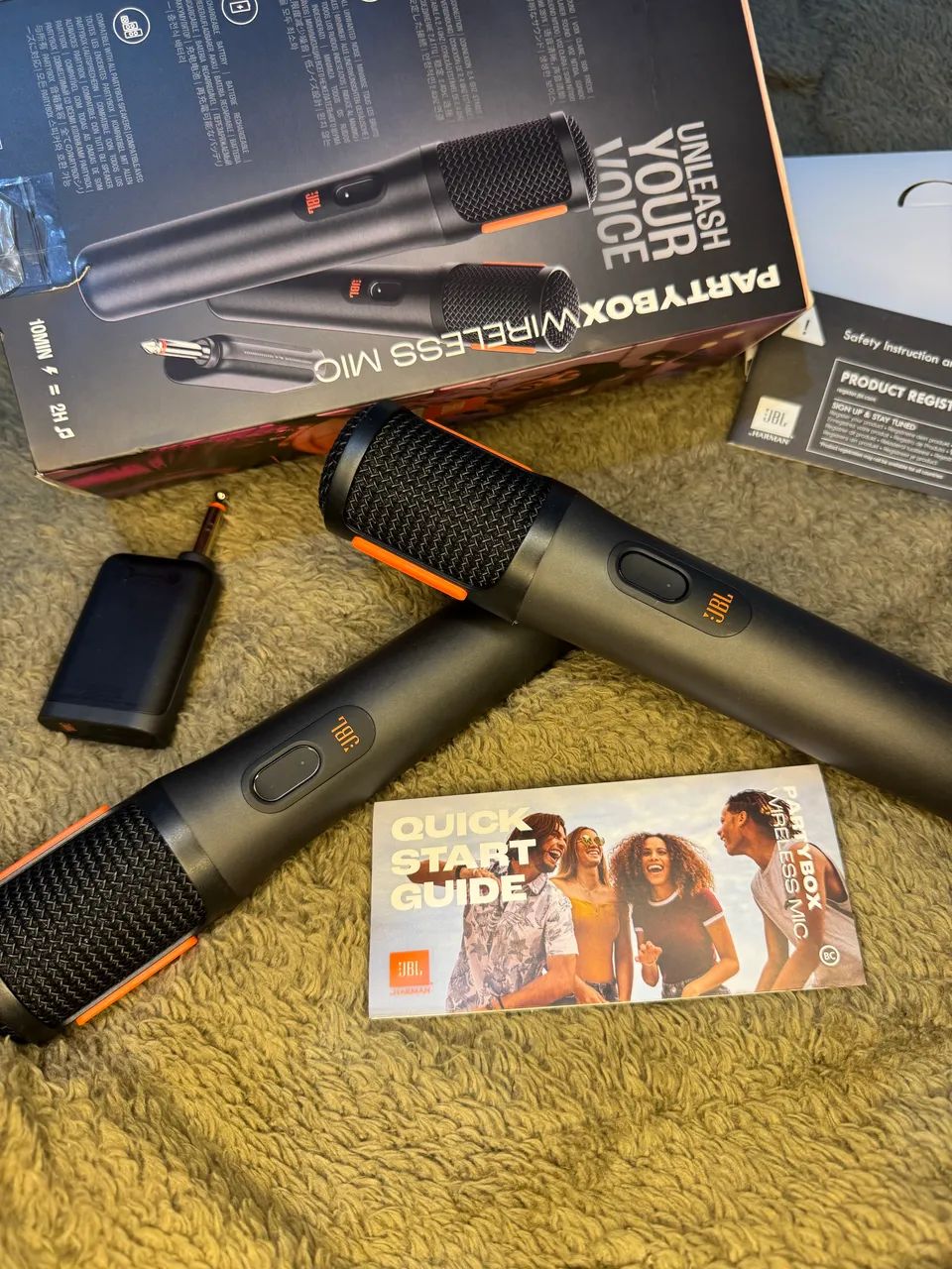 MICROFONE JBL ORIGINAL SEM FIO PARTYBOX NOVO - Foto 4