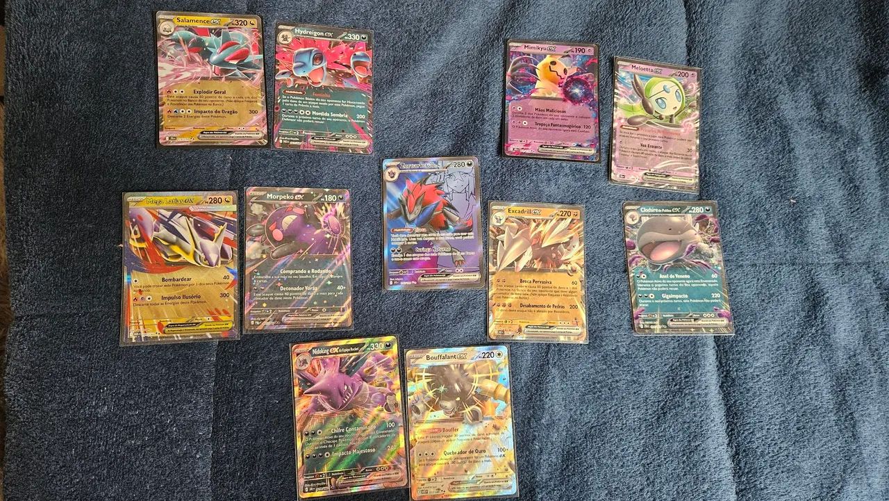 Carta pokemon Zoroark EX + 10 cartas EX - Foto 2