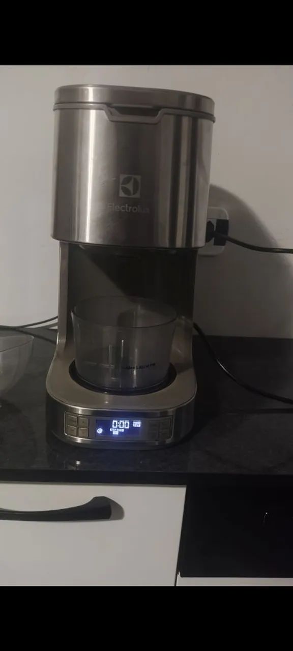 Cafeteira elétrica programável Electrolux.