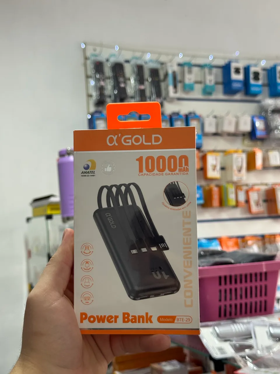 Power Bank 5000mAh - Acessórios de Celular - Jardim Guanabara