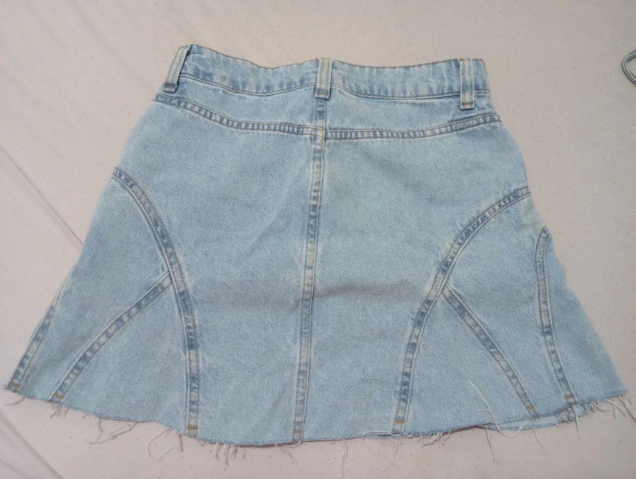 Mini saia jeans Tam.36 - Foto 2