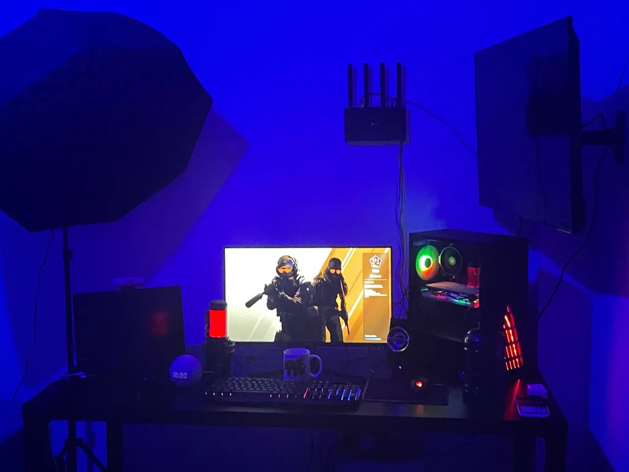 Pc Gamer Ryzen 5 4600g 16gb ram e rx580