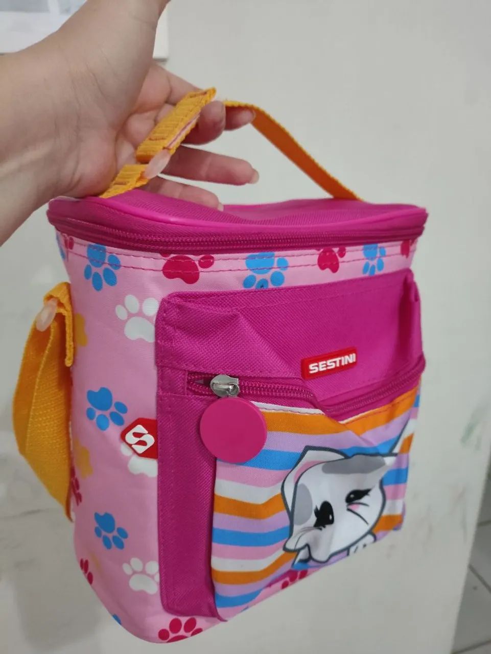 Mochila e lancheira infantil  - Foto 4