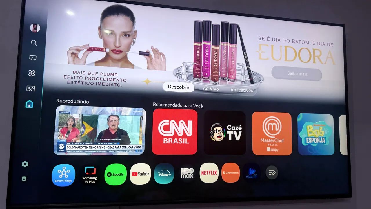 Smart Tv Samsung QLED 50 polegadas - Foto 4