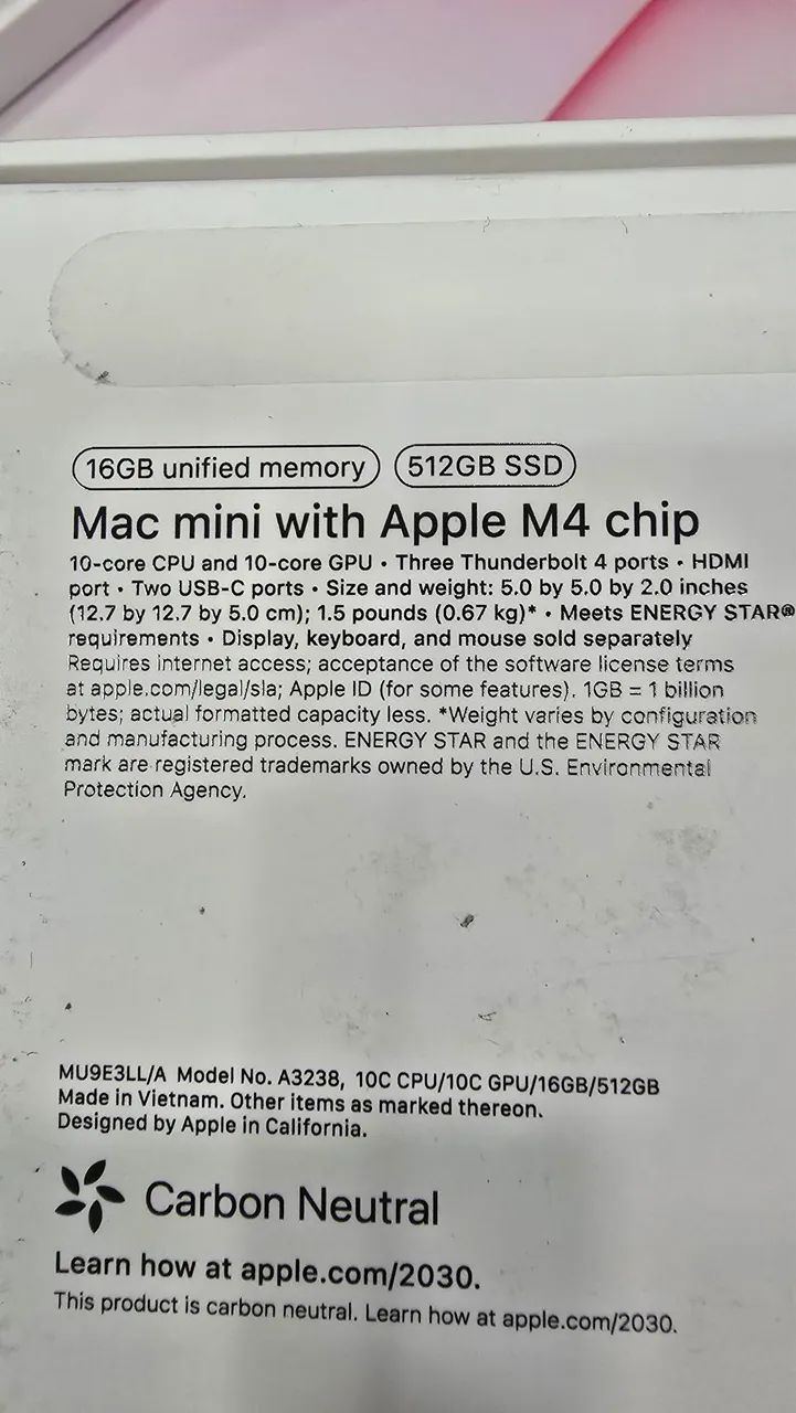 Imac - Mac mini 2024 M4 - Foto 3