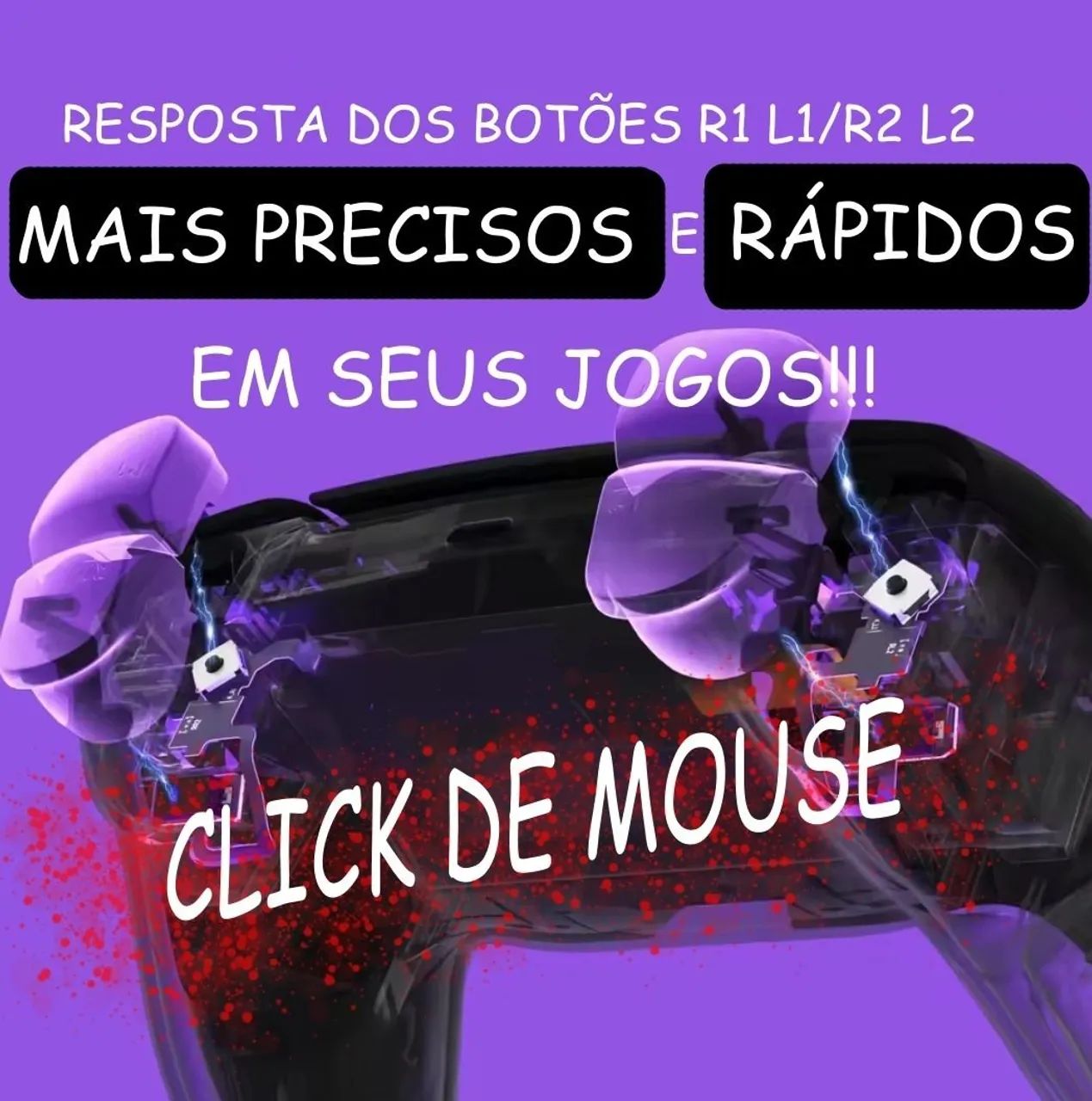 Troca de Analógicos Hall Effect Anti Drift - Foto 4