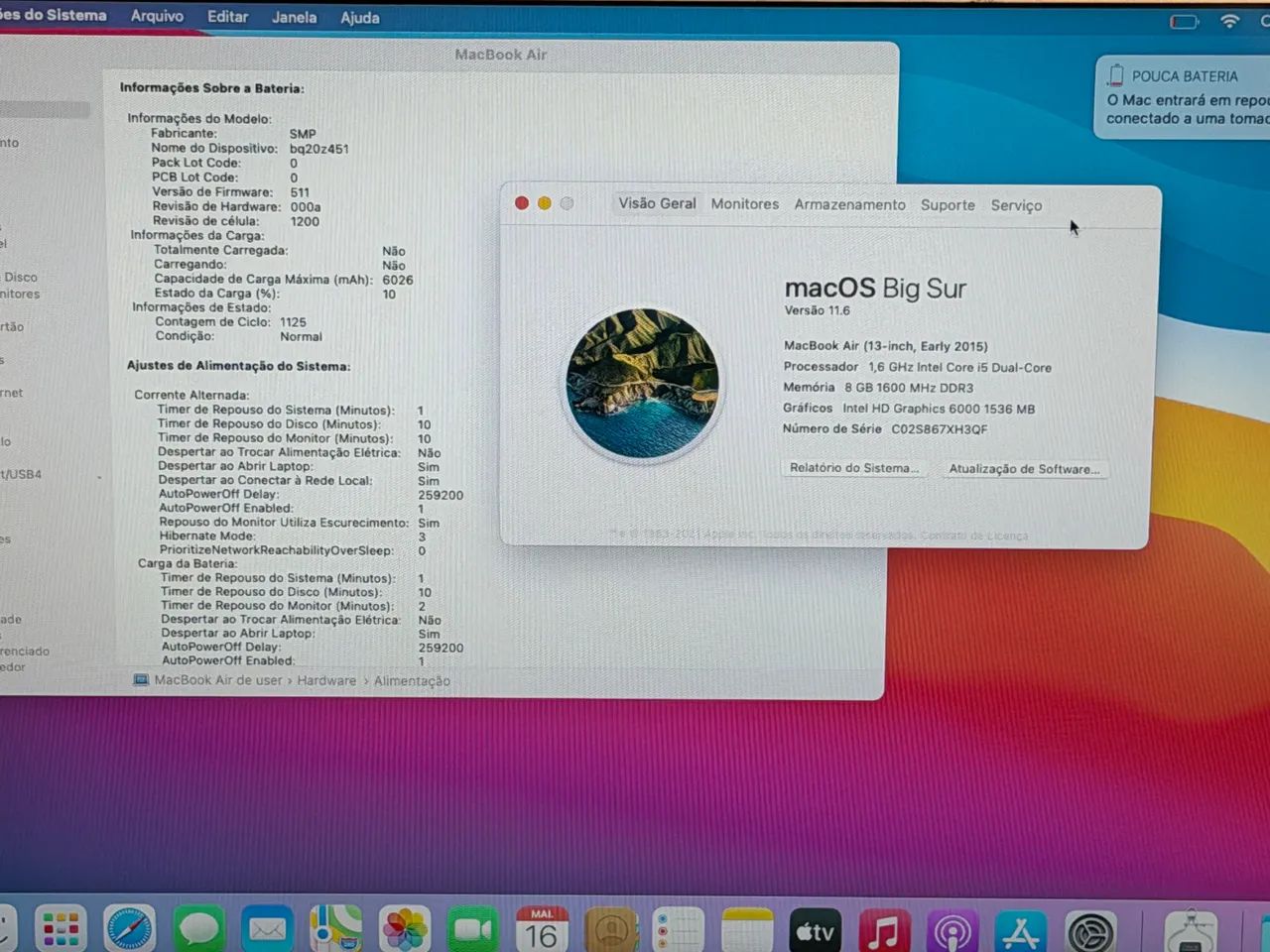 MacBook Air 13 Polegadas 2015 - Seminovo - Foto 4