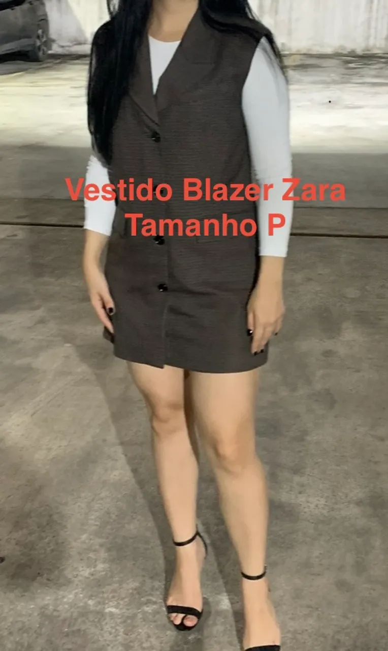 Vestido Blazer Zara