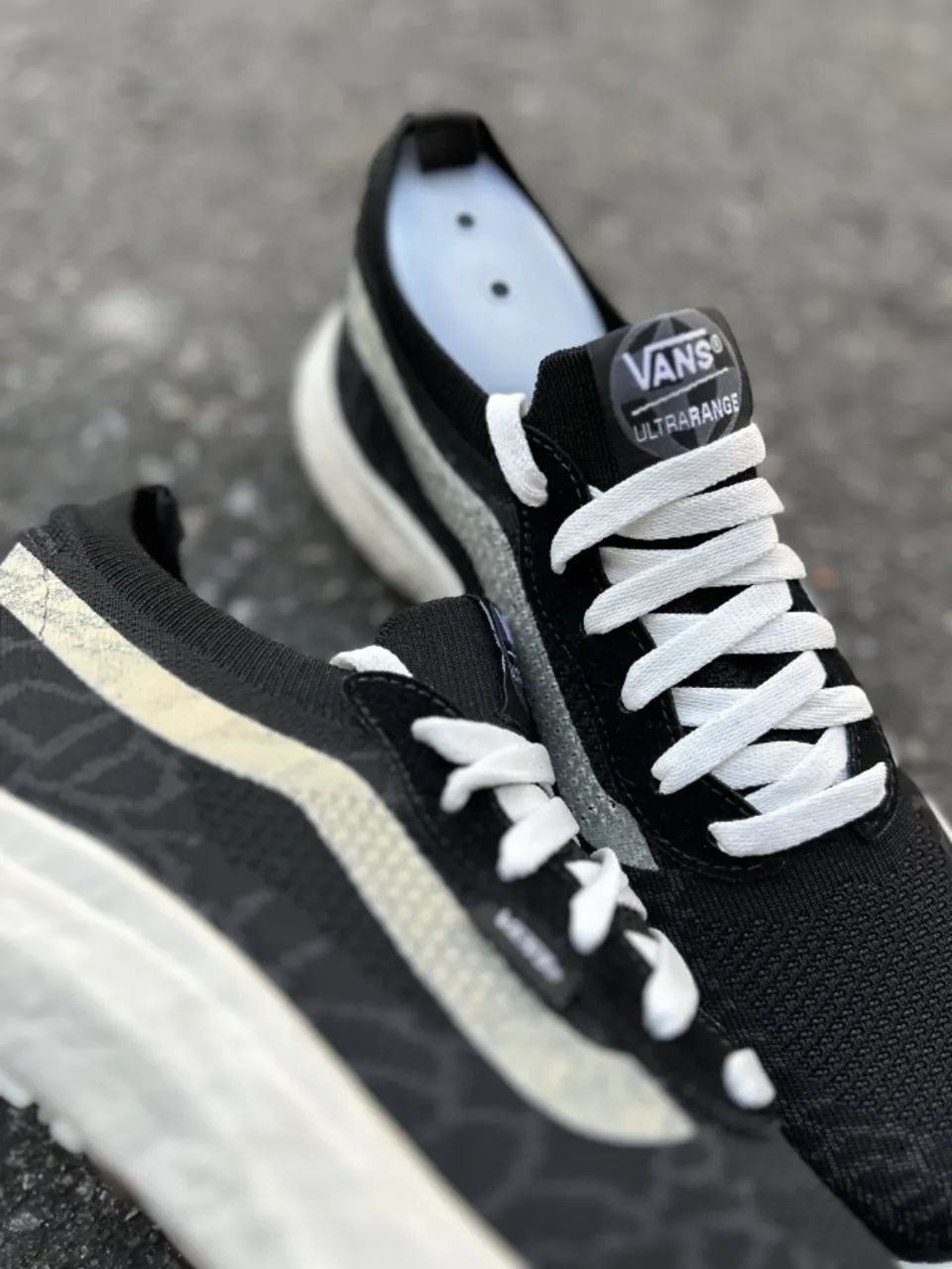 Tênis Vans Ultraranger Premium Cor: Preto/Branco Unissex - Disponível 38 ao 43 (Foto Real) - Foto 4