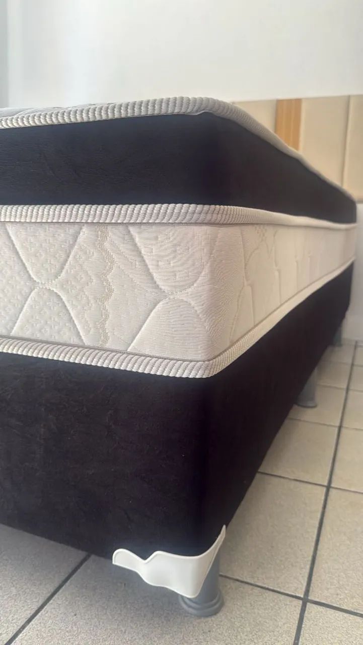 Cama Box Casal Conjungada - Excelente Estado  - Foto 2