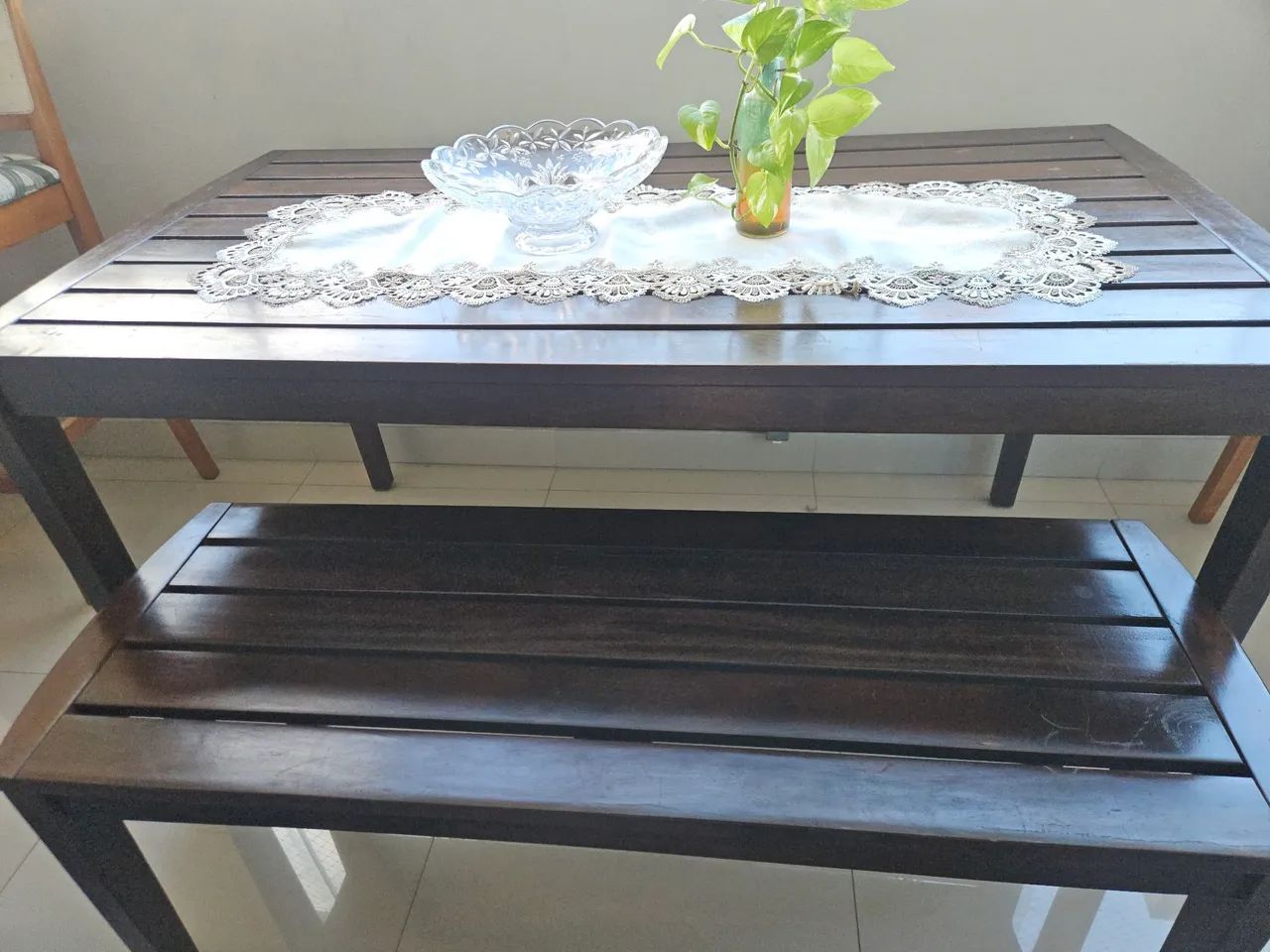 Mesa em madeira Tramontina  - Foto 4