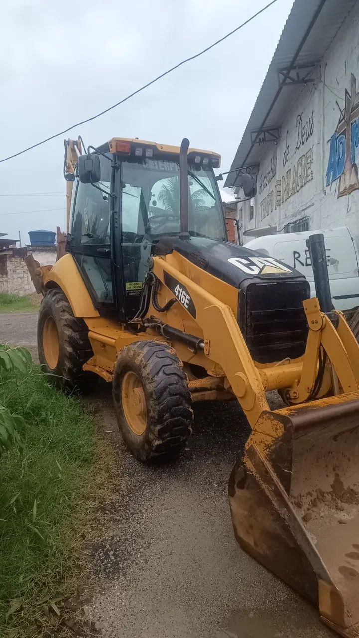 Retroescavadeira Caterpillar 416e 2014 - Foto 2