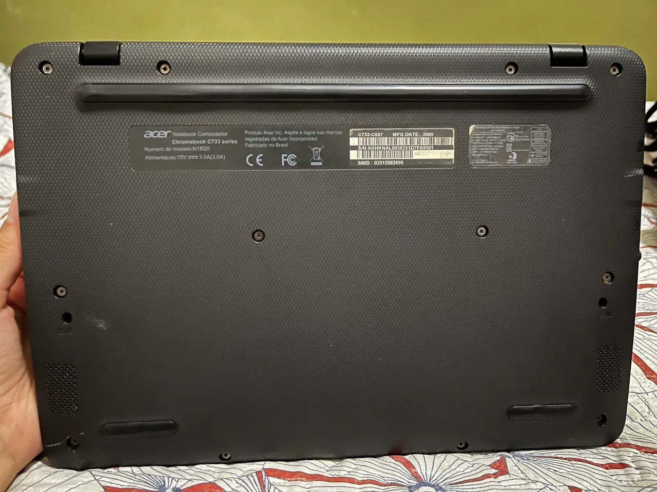 notebook chromebook acer c733 - Foto 3