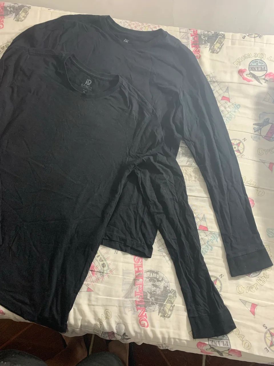 camisas de manga longa em algodão  - Foto 2
