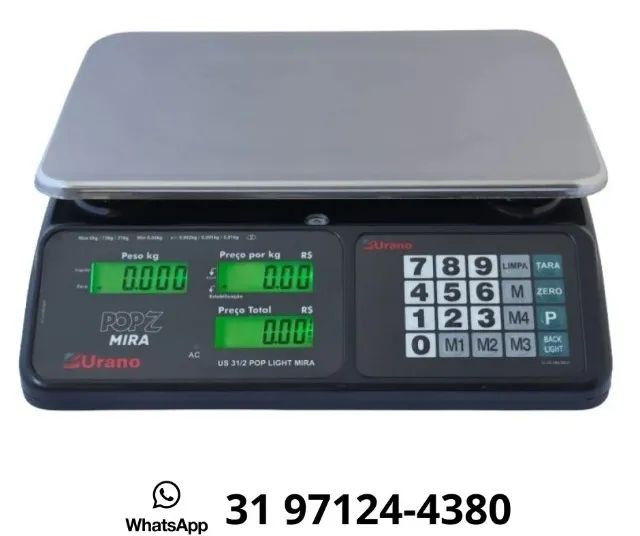 Balança Eletrônica Computadora 32KG Urano