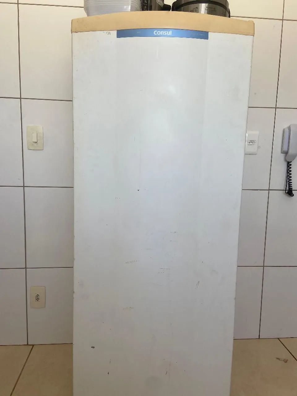 Geladeira funcionando tudo! Não entrego 