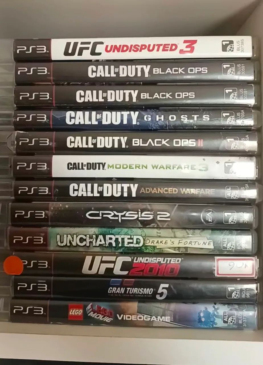 Lote jogos PS3