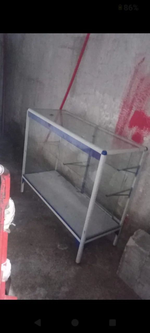 Balcão Expositor de Vidro Oportunidade 