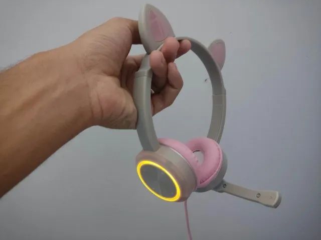 Fone Ouvido Altomex Cat Luz Led + Faço entrega - Foto 5