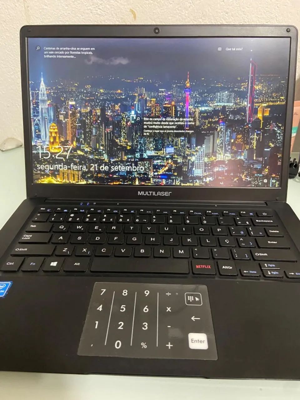 ? Notebook Multilaser Legacy PC310 - 4GB RAM / 64GB