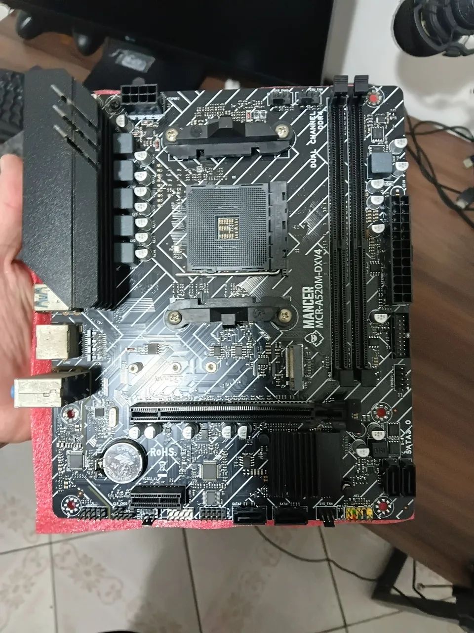 Placa mãe a520m