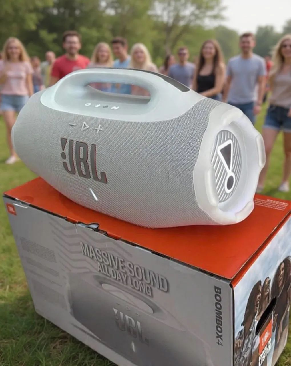 JBL Boombox 4 Branca, Original, Nota fiscal e garantia 1 ano - Foto 3