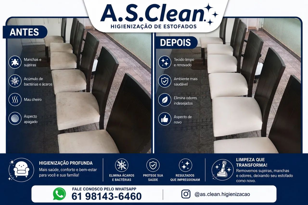 Limpeza de estofados 