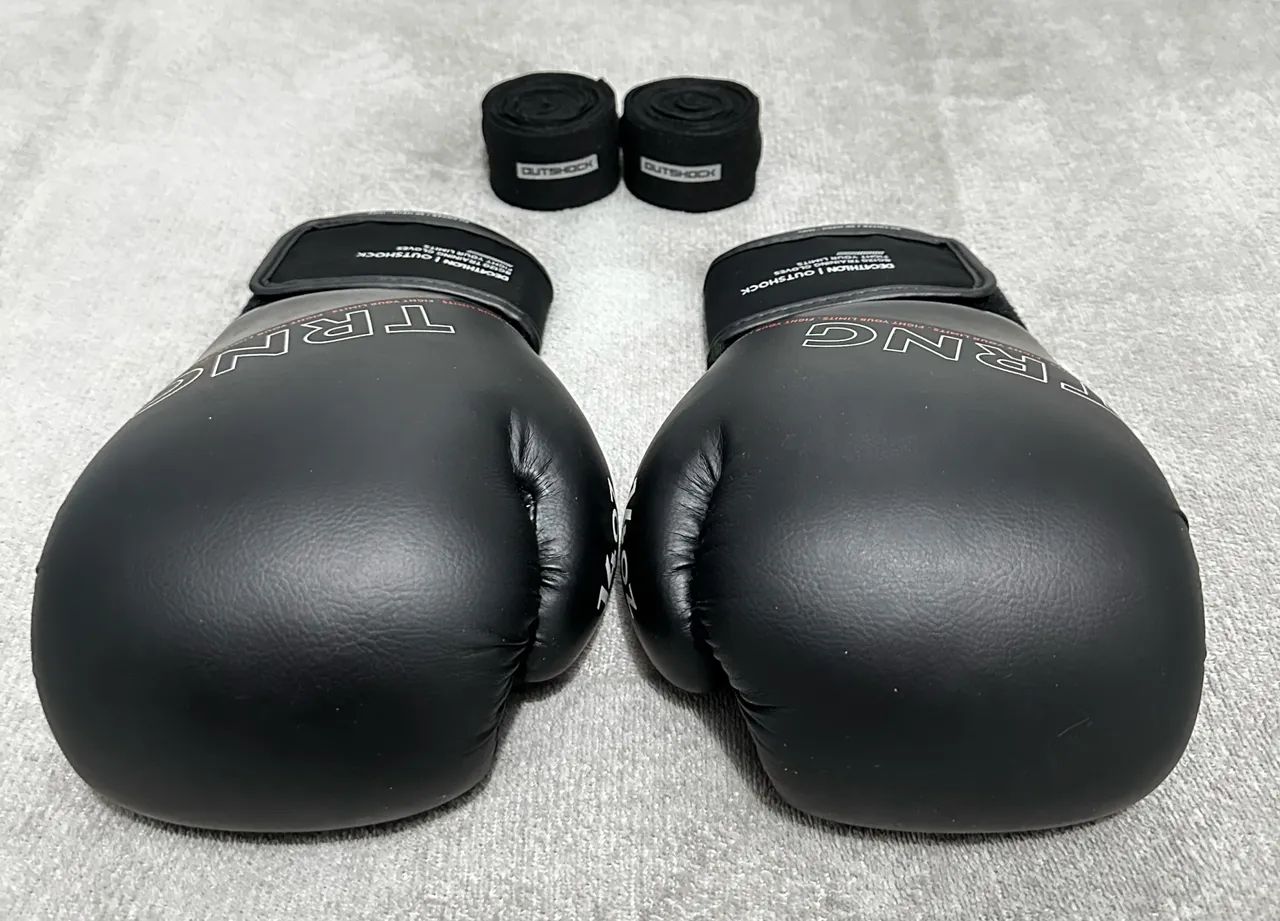 LUVAS DE BOXE + BANDAGEM