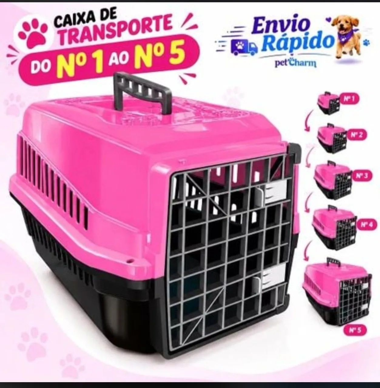 caixa de transporte pet - Foto 2
