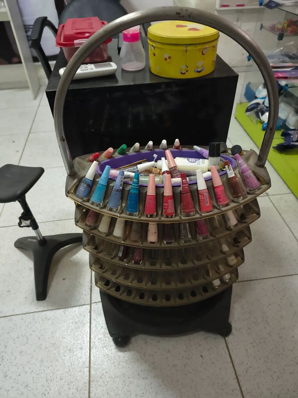 Carrinho esmalte