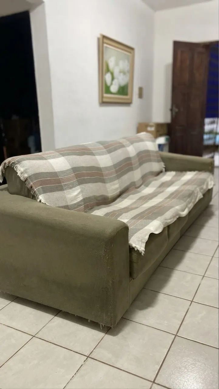 SOFÁ 3 LUGARES RETRÁTIL 