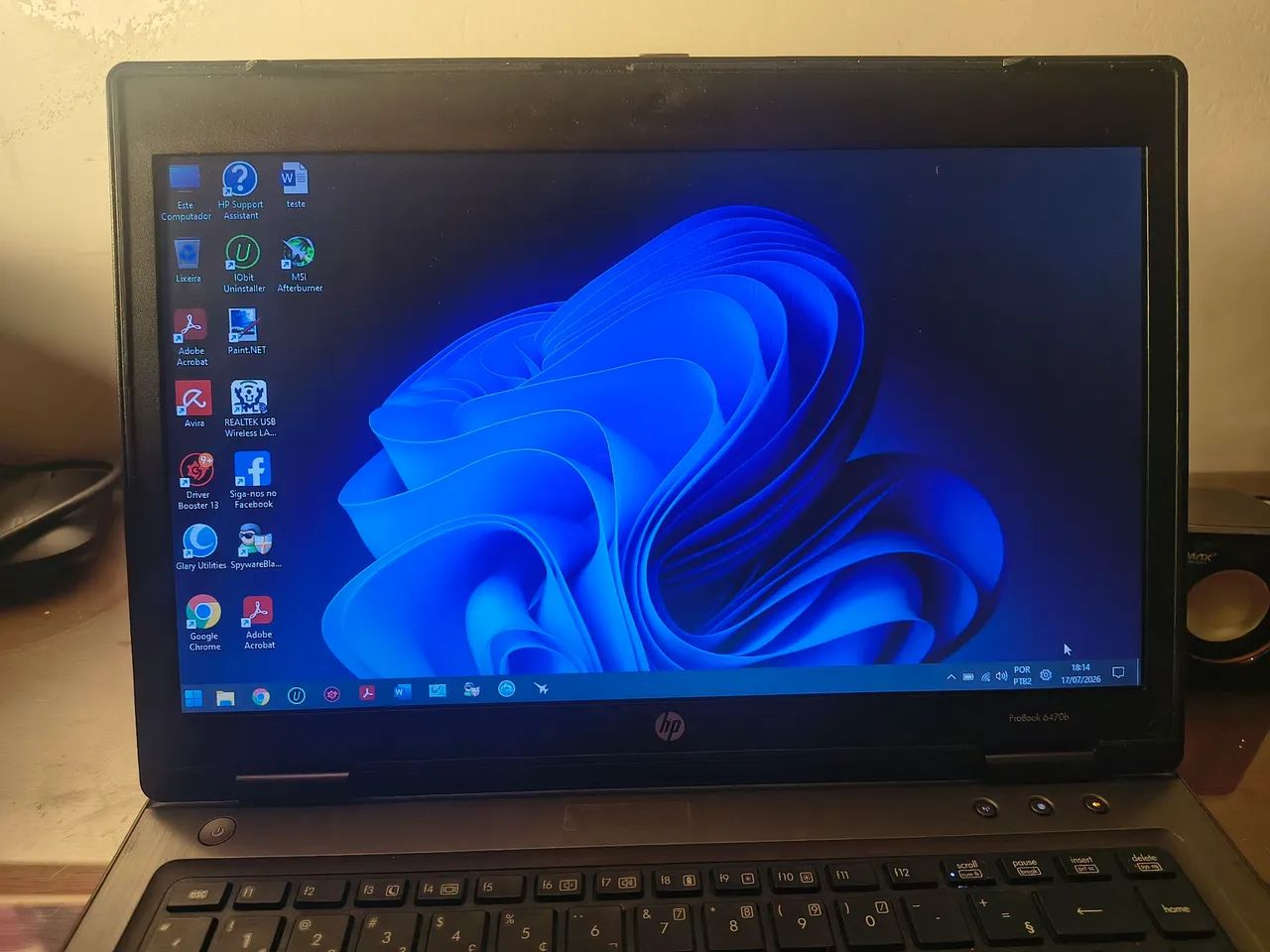 Notebook Probook 6450b - Windows 11 64 bits - 6GB - SSD 111 GB - Foto 2