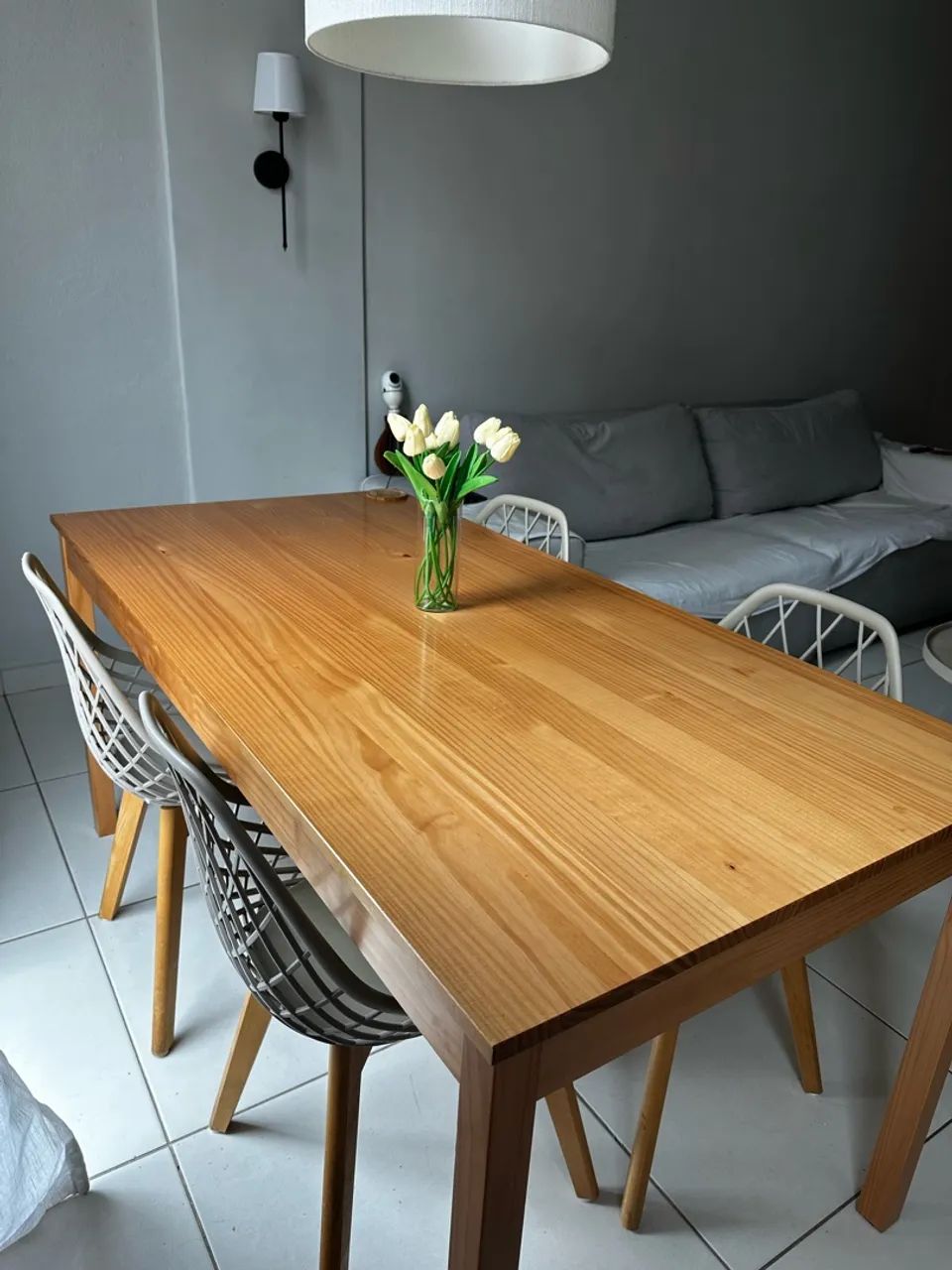 Mesa de 6 lugares madeira 