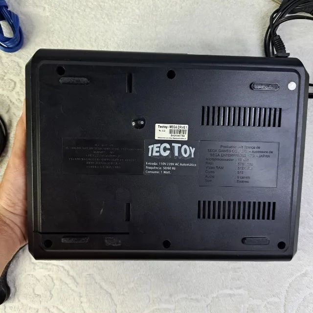 Console Mega Drive Versão 2017 Funcionando tudo 100%. Com atualização Neto. Cheio de jogos - Foto 5