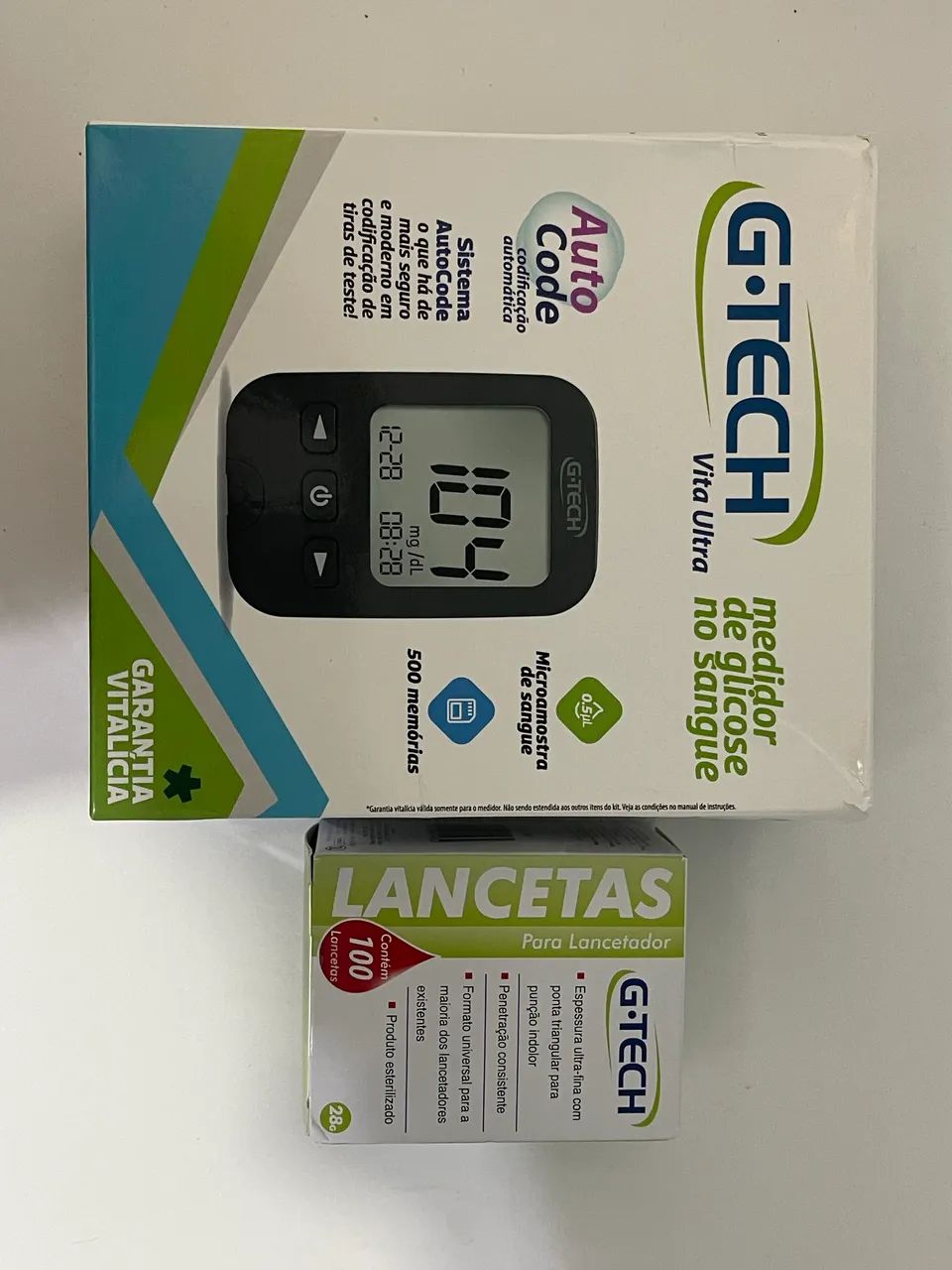  Medidor Gtech Glicose 