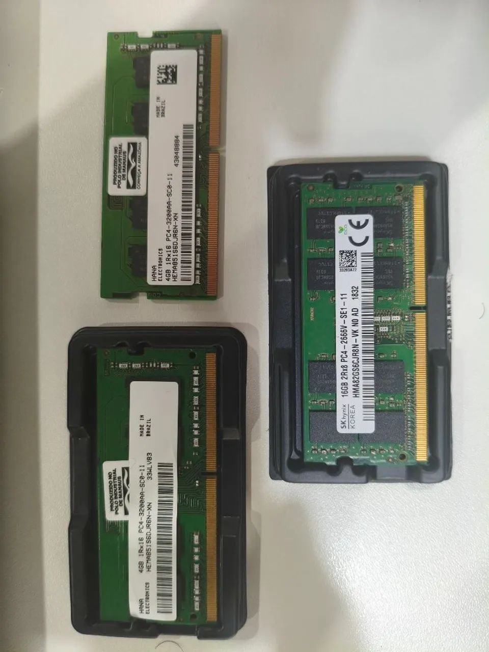 Memórias para Notebook