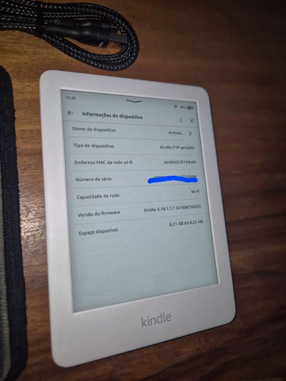 Kindle 10 Geração Ótimo estado. Funciona perfeitamente - Foto 5
