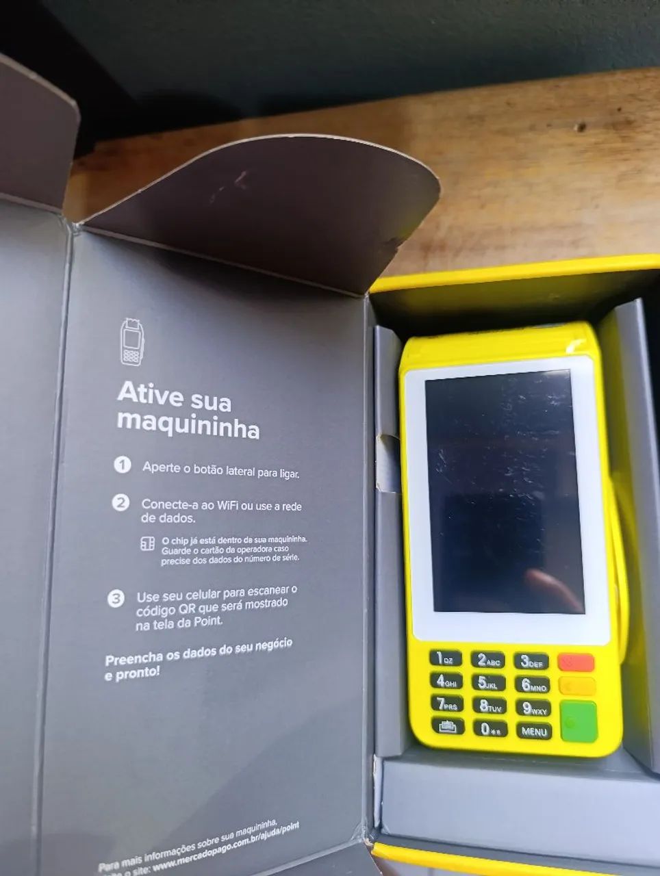 Máquina de cartão Point pro 3 