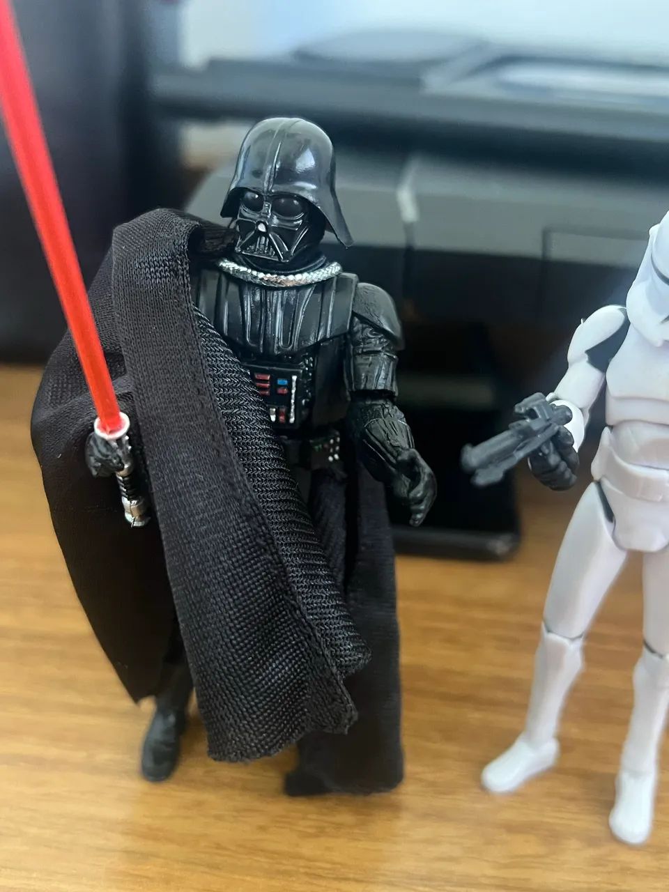 Darth vader + storm Action figure 10cm articulados  - Foto 2