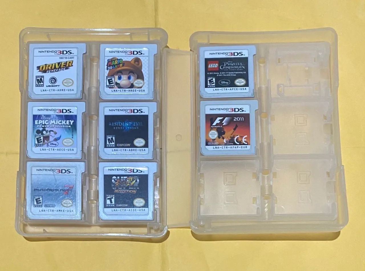JOGOS NINTENDO 3DS