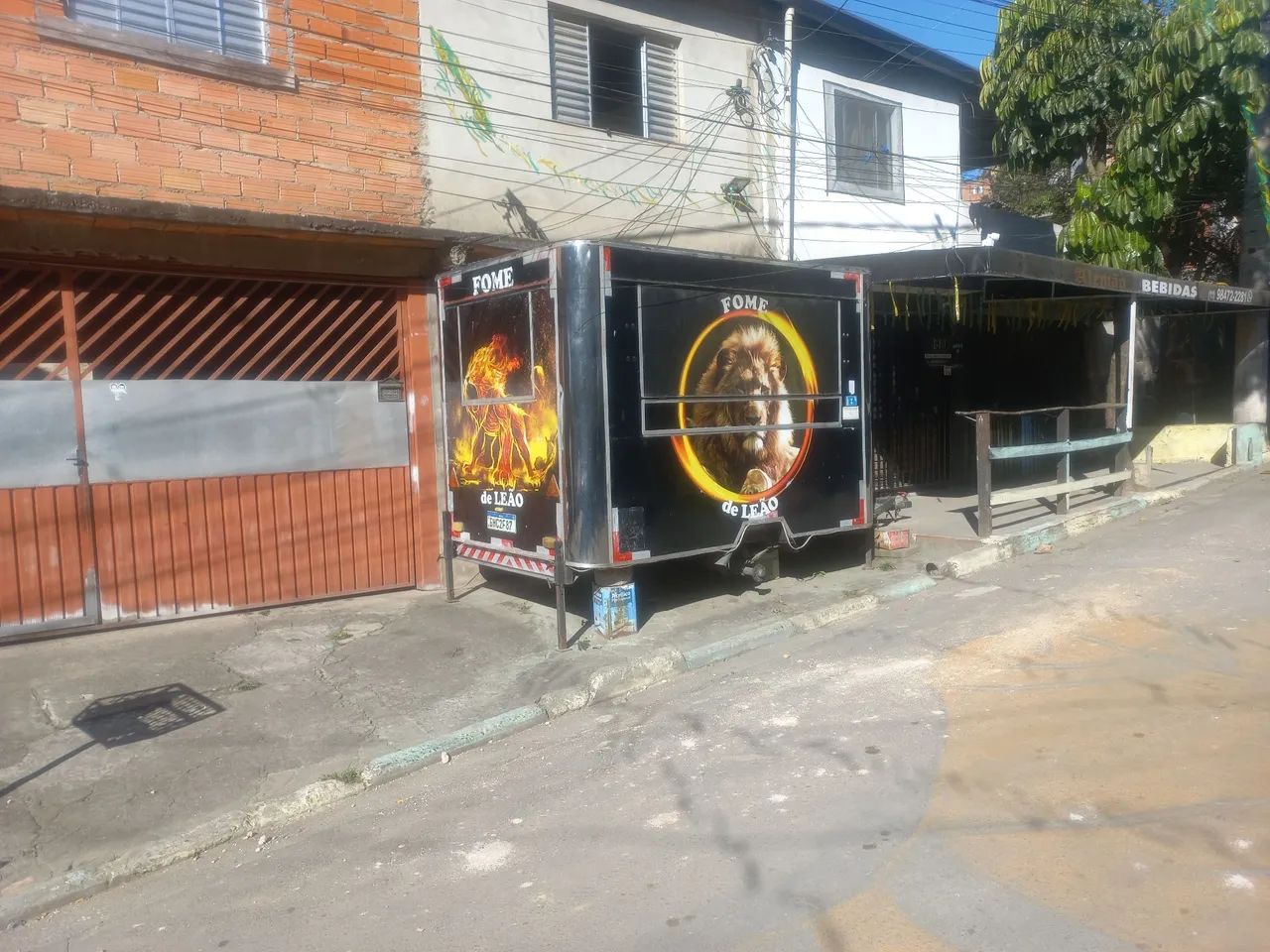 Trailer de lanche completo pronto pra trabalhar 