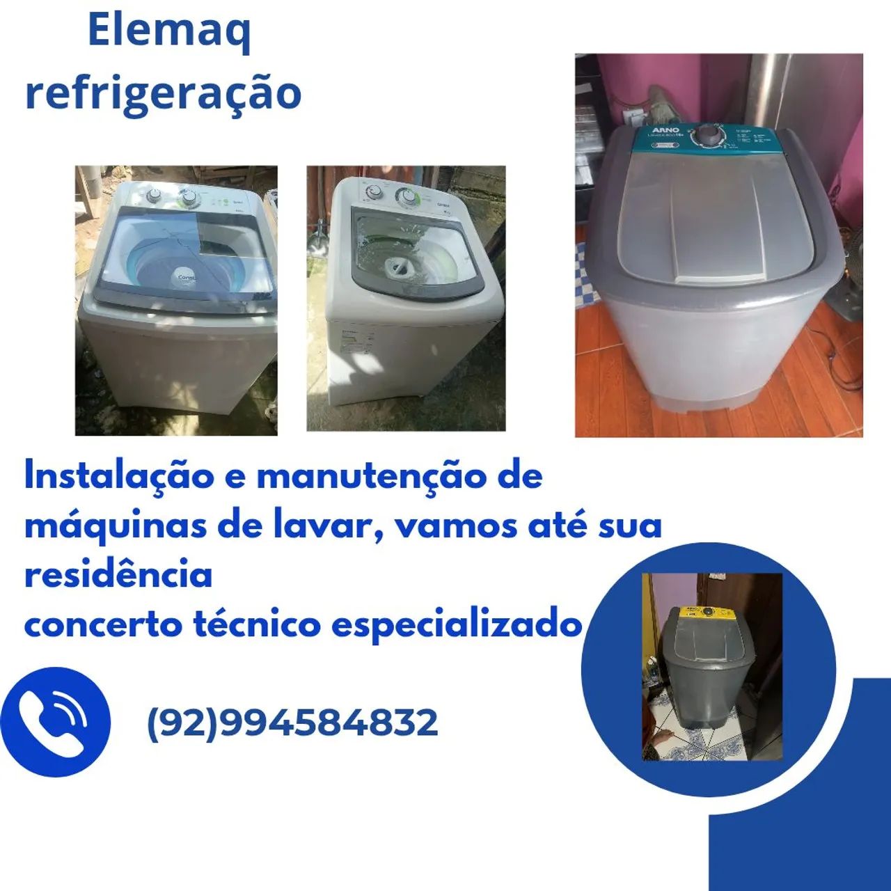 Compro máquinas com defeito e concerto