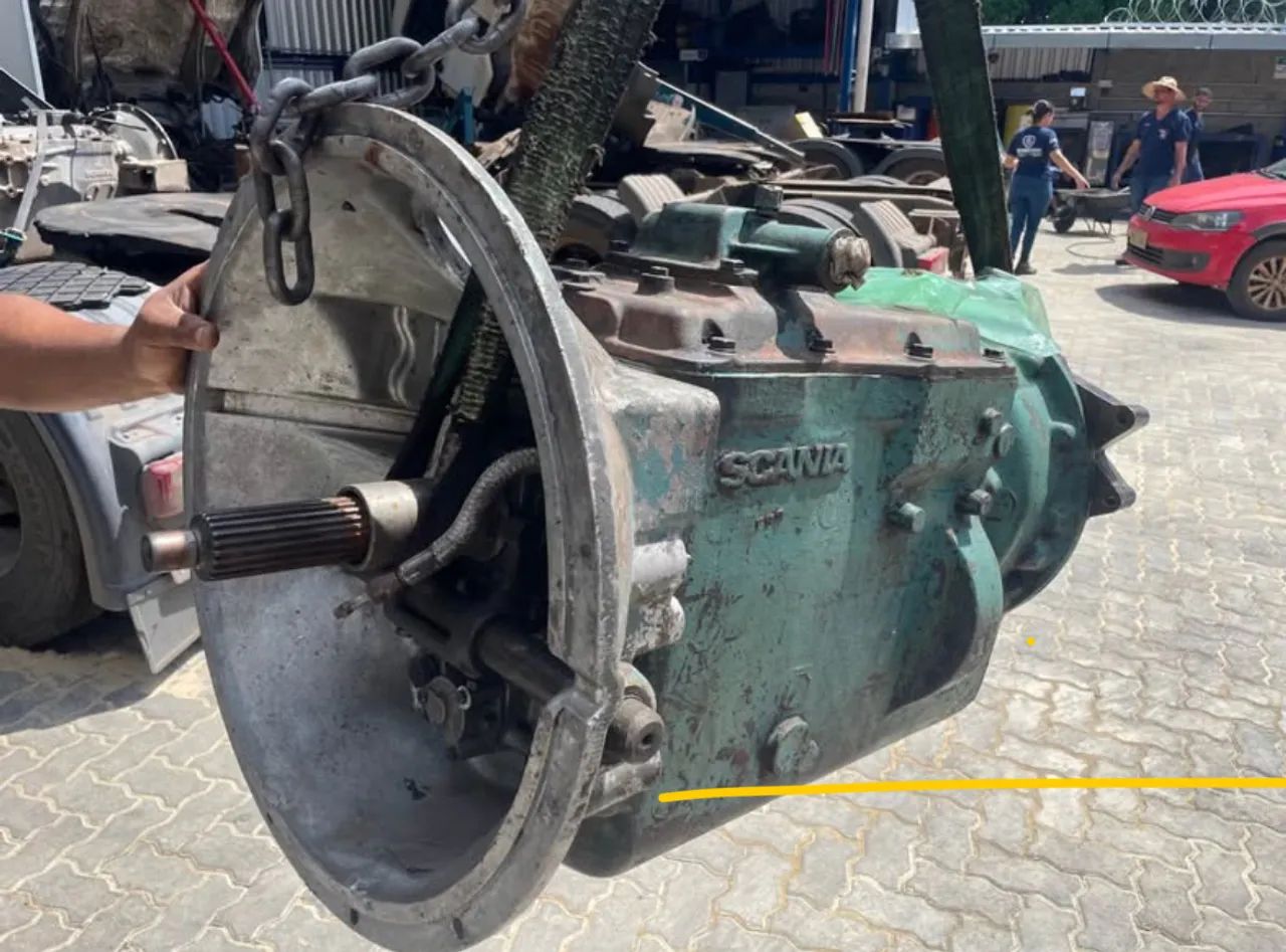 Caixa de marcha, Câmbio da Scania 113  - Foto 5