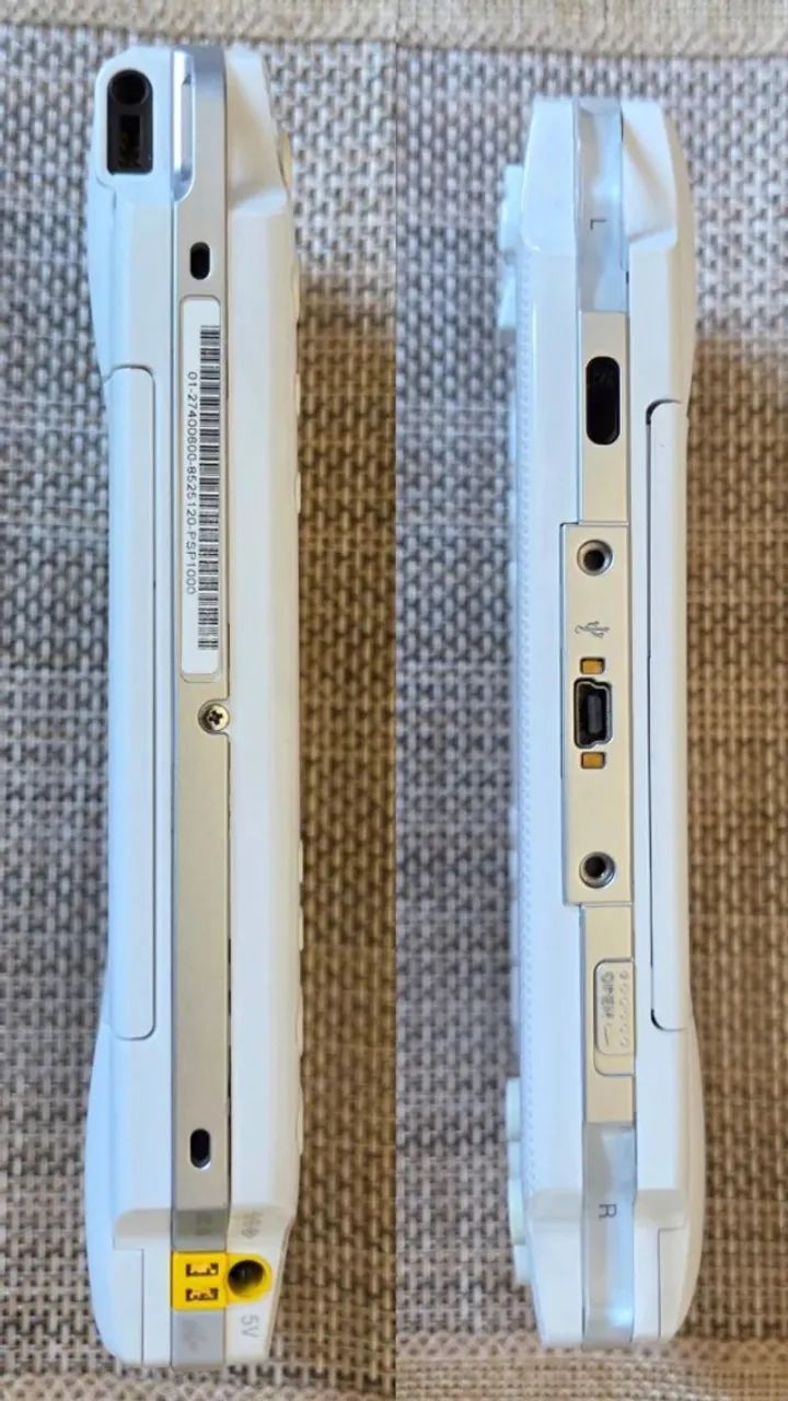 PSP 1000 Fat Ceramic White Japonês destravad0 - Foto 5