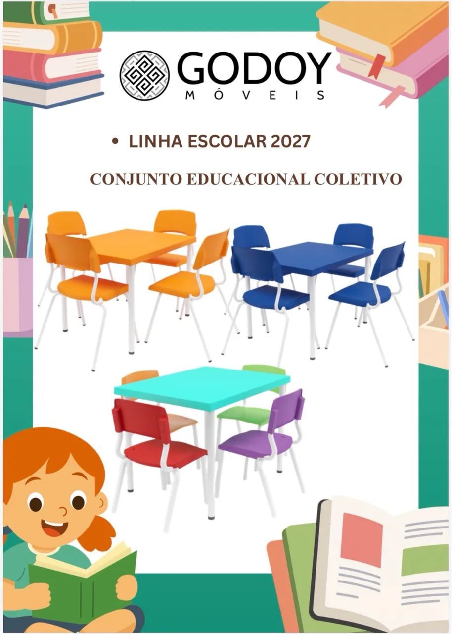 Conjunto escolar aluno - infantil, Juvenil e Adulto - Foto 2