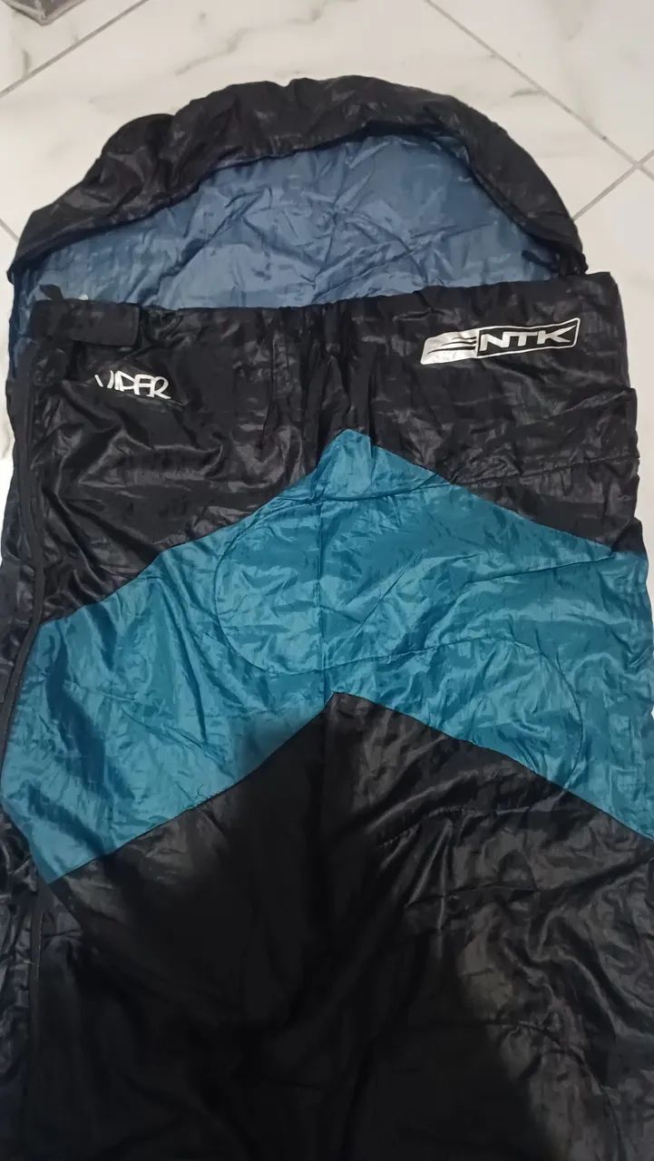 Saco de dormir + isolante térmico NTK - Foto 4