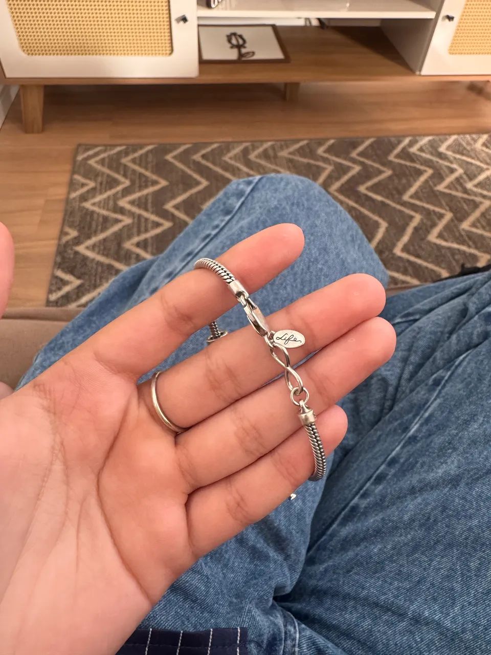 Pulseira infinito life vivara  - Foto 4