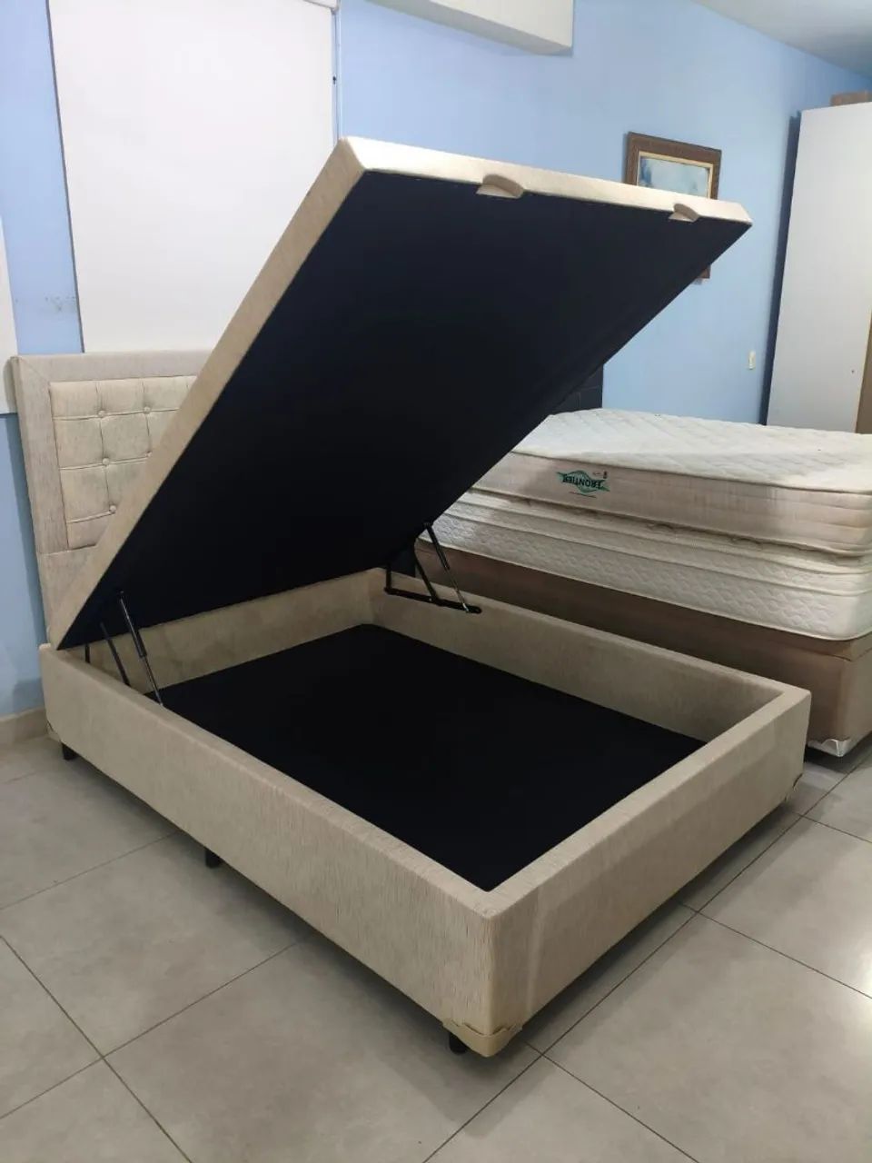 Base de cama Box De Casal Baú  - Foto 5