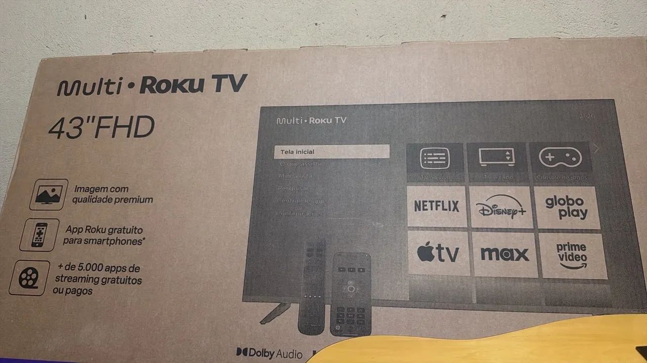 Vendo televisão 43 polegadas