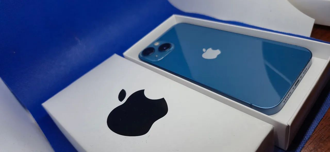 iPhone 13 azul ?256GB em ótimo estado de conservação  - Foto 2
